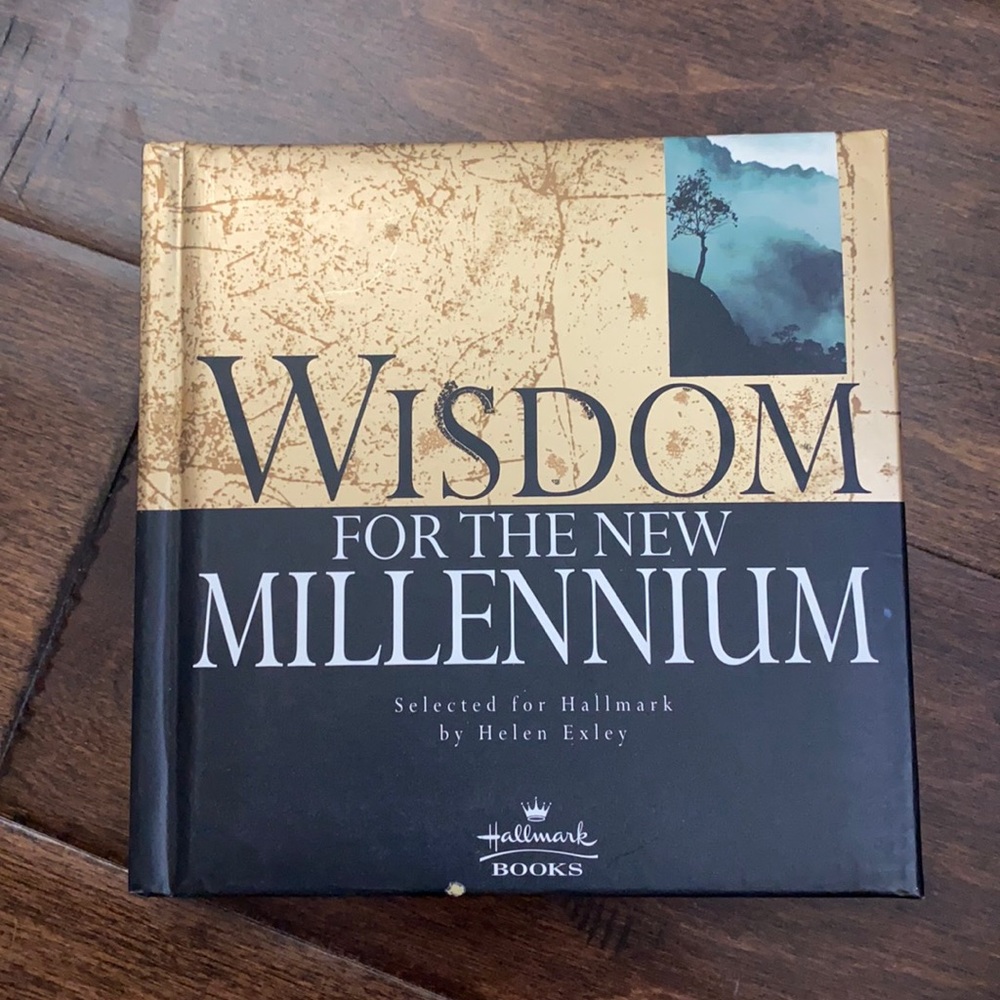 Wisdom for the new Millenium Book